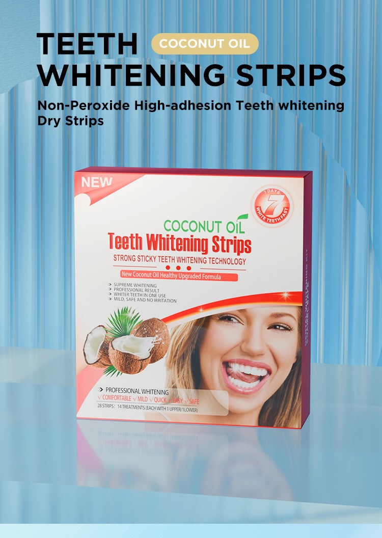 HP Coconut Oil Teeth Whitening Strips